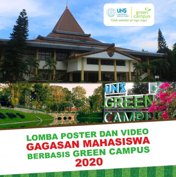 LOMBA POSTER DAN VIDEO GAGASAN MAHASISWA BERBASIS GREEN CAMPUS 2020 ...